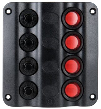 Pannello elettrico Wave 4 interruttori 14.104.01 Osculati