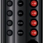 Pannello elettrico Wave 5+presa accendino 14.104.06 Osculati