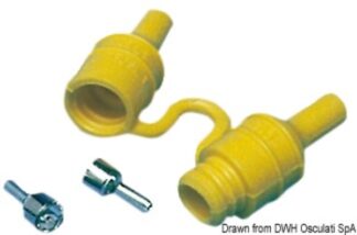 Portafusibili stagni per fusibili in vetro 14.115.15 Osculati