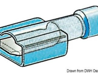 Faston maschio isolato 2,6-6 mm² 14.186.24 Osculati