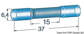 Tubetto preisolato 1-2,5 mm² 14.186.50 Osculati
