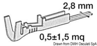 Innesto ottone maschio 14.236.45 Osculati