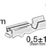 Osculati 14.236.46 Innesto Ottone Femmina connettori stagni per cavi fino a 12 mmsup2sup