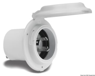 Presa Marinco Valox 16-30 A frontale tondo 14.303.00 Marinco