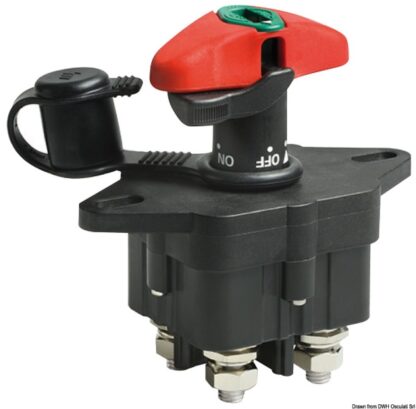 Staccabatteria bipolare con chiave 250A LITTELFUSE 14.386.20 0