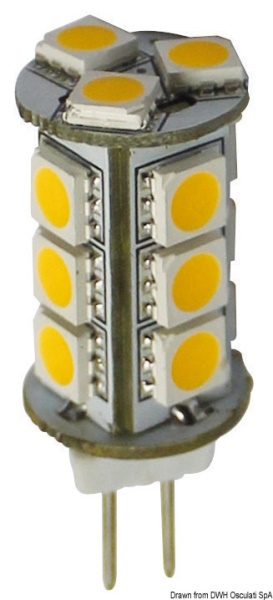 Lampadina LED 12/24 V G4 2,4 W 161 lm 14.441.12 Osculati