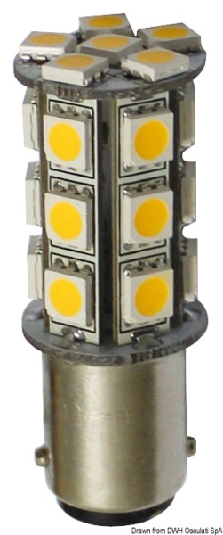Lampadina LED 12/24 V BA15D 2,5 W 264 lm 14.443.12 Osculati