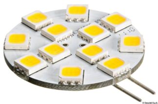 Lampadina 12 LED G4 Ø 30 mm attacco laterale 14.450.01 Osculati