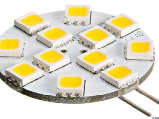Lampadina 12 LED G4 Ø 30 mm attacco laterale 14.450.01 Osculati