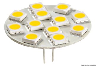 Lampadina 12 LED G4 Ø 30 mm attacco posteriore 14.450.02 Osculati