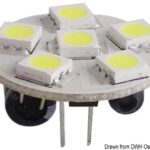 Lampadina 6 LED G4 Ø 24 mm attacco posteriore 14.450.06 Osculati