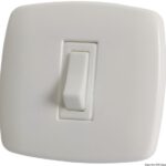 Interruttore Contemporary 1 p. bianco 14.484.01 Osculati