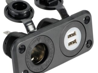 Presa accendisigari + doppia USB 14.516.02 Osculati