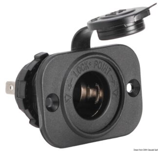 Presa + pannello esterno 14.517.01 Osculati