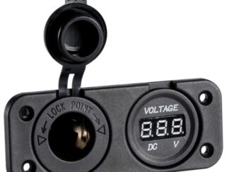 Voltmetro digitale e presa corrente 14.517.21 Osculati