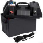 Cassetta batteria power center DELUXE con dual USB 14.547.02 Osculati
