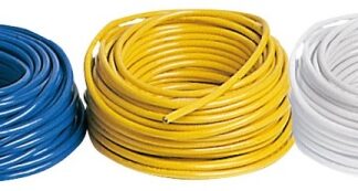 Cavo elettrico tripolare blu 24A 3x4 14.597.01 Osculati