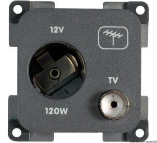 Presa antenna grigia 14.652.01 CBE