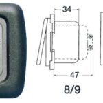 Cornice singola grigia 14.655.02 CBE