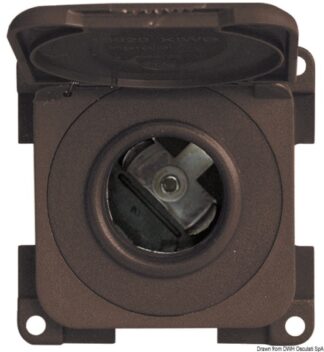 Presa telefono marrone 14.661.01 CBE