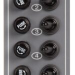 Pannello elettrico 6 interruttori 14.701.00 Osculati