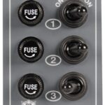 Minipannello 3 interruttori 14.801.00 Osculati