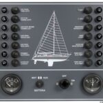 Pannello elettrico a fusibili per barca a vela 14.808.01 Osculati