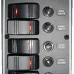 Pannello elettrico PCAL voltmetro digitale 9/32 V 14.863.05 Osculati