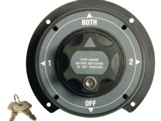 Deviatore Heavy Duty 30 A 12/24 V 14.904.00 Osculati