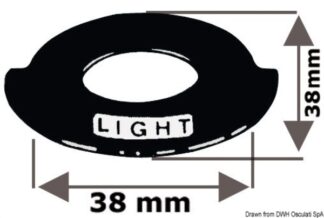 Targhetta ANCHOR LIGHT 14.916.05 Osculati