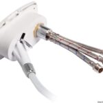 Box doccia New Edge bianca tubo nylon 4 m (Bulk 10 pz) 15.257.61BU Osculati