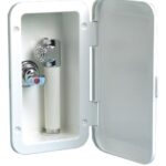 Box doccia con miscelatore tubo PVC 2,5 m a parete 15.239.01 Osculati