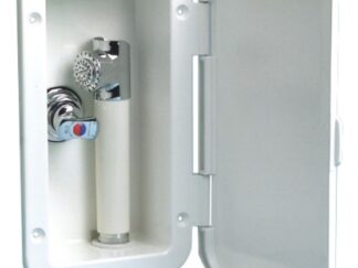 Box doccia con miscelatore tubo PVC 4 m a parete 15.239.02 Osculati