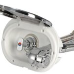 Box doccia cromato tubo PVC 2,5 m uscita posteriore/laterale 15.240.33 Osculati