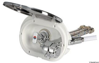 Box doccia cromato tubo PVC 2,5 m uscita posteriore/laterale 15.240.33 Osculati