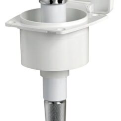 Doccetta New Edge bianca tubo PVC 4 m 15.243.01 Osculati
