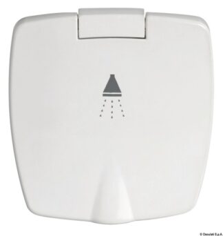 Doccetta New Edge bianca tubo nylon 2,5 m 15.243.60 Osculati