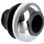 Doccia a pulsante bianca tubo PVC 2,5 m 15.254.00 Osculati