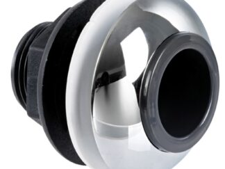 Doccia a pulsante bianca tubo PVC 4 m 15.254.01 Osculati