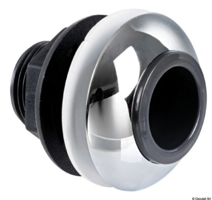 Doccia a pulsante bianca tubo PVC 4 m 15.254.01 Osculati