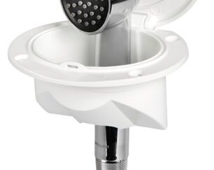 Box doccia Nuvola con doccia Keji-tubo Inox 4m 15.275.12 Osculati