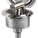 Box Elissa inox con doccia Tiger tubo Inox 4 m 15.303.31 Osculati