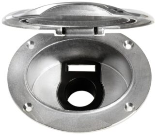 Box Elissa inox con doccia Tiger tubo Nylon 2,5 m 15.303.60 Osculati