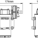 Pompa autoadescante 12 V 26 l/min 16.048.12 Marco