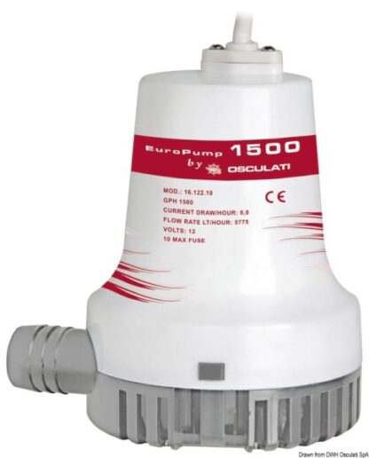 Elettropompa Europump II 1500 24 V 16.122.11 Osculati