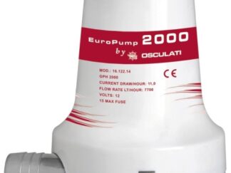 Elettropompa Europump II 2000 24 V 16.122.15 Osculati
