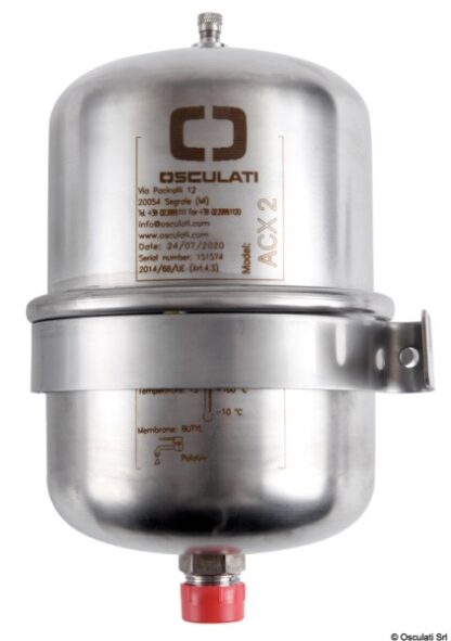 Serbatoio per autoclavi 2 l 16.126.00 Osculati