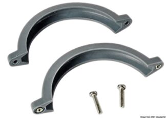 Anello di chiusura e viti per Gulper 220 16.155.98 Whale