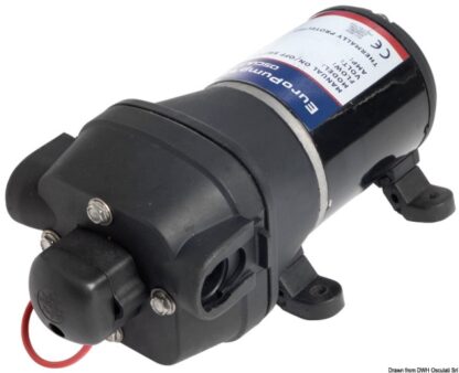 Autoclave 4 valvole Europump 18 high flow 12V 16.518.12 Osculati