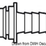 Portagomma diritto Ø mm 14 16.532.05 Osculati